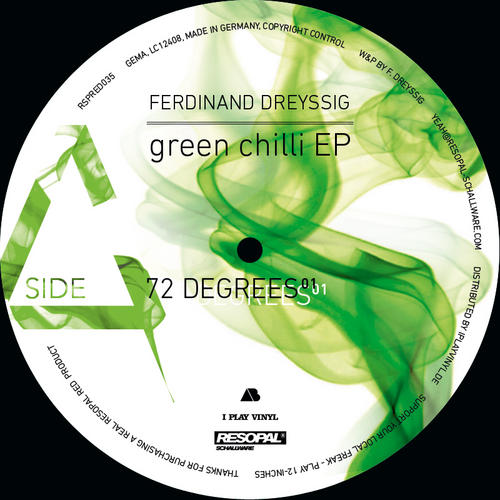 image cover: Ferdinand Dreyssig - Green Chili EP [RSPRED035]