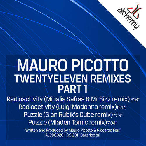 image cover: Mauro Picotto - Twentyeleven (Remixes Part 1) [ALCDG020]
