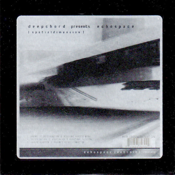image cover: DeepChord Presents Echospace - Spatial dimension Echospace 2011 (006-CD-LE)