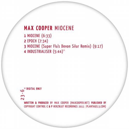 image cover: Max Cooper - Miocene [HERZBLUT023]