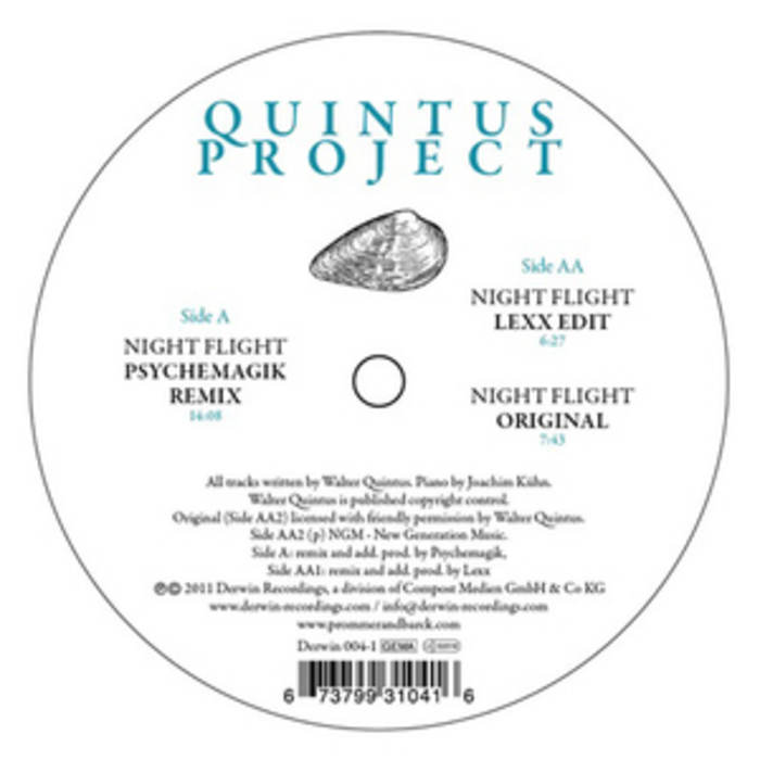 image cover: Quintus Project - Night Flight (DERWIN0041)