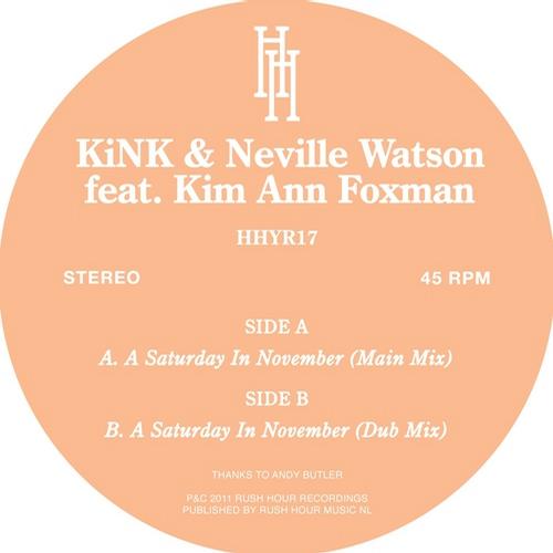 image cover: KiNK & Neville Watson - A Saturday In November (HHYR17)