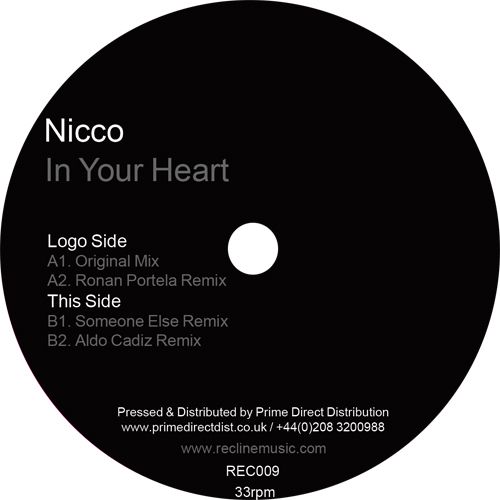 image cover: Nicco – In Your Heart (REC009)