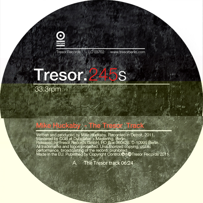 image cover: Mike Huckaby - The Tresor Track (TRESOR245S)