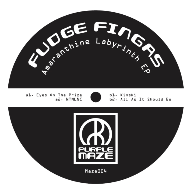 image cover: Fudge Fingas - Amaranthine Labyrinth EP (MAZE004)