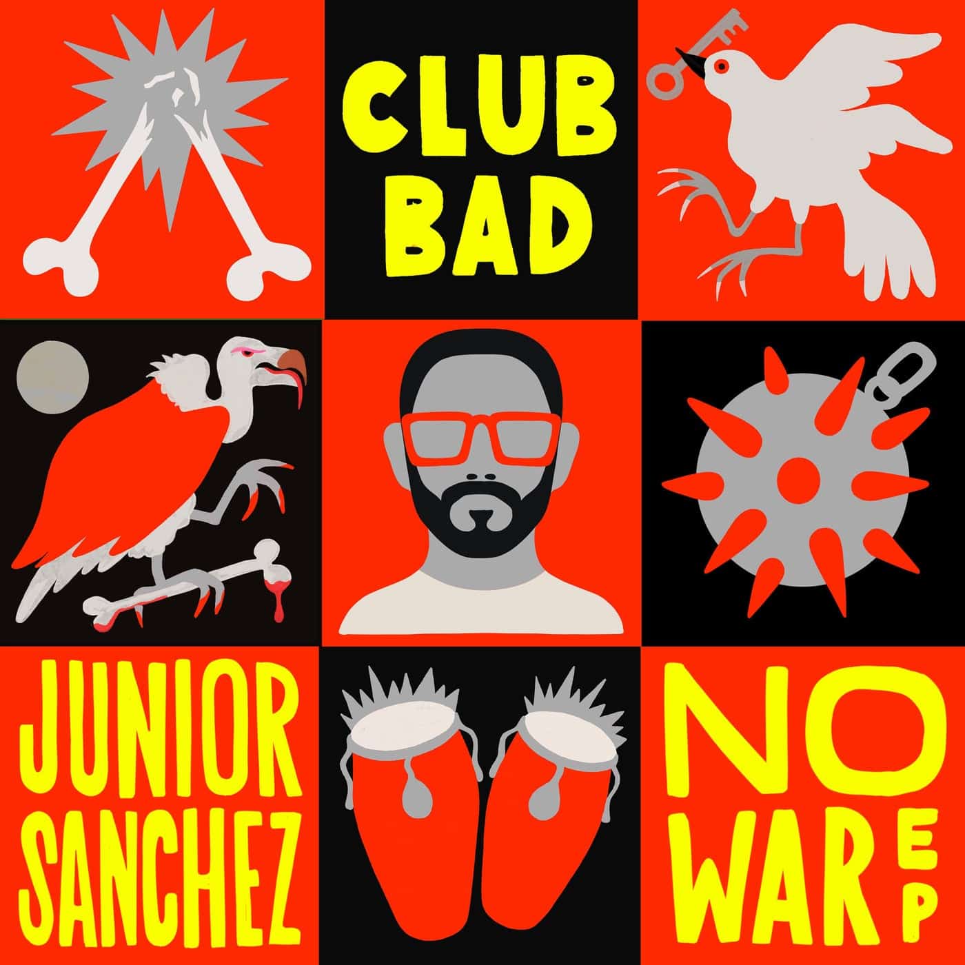 Download Junior Sanchez - No War EP on Electrobuzz