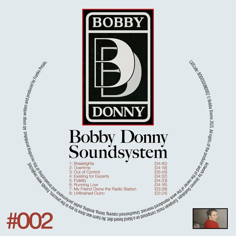 Download Bobby Donny Soundsystem - BODOSOUND 002 on Electrobuzz