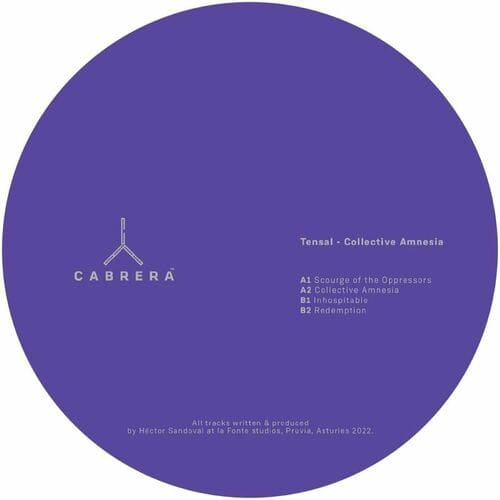 Release Cover: Tensal - Collective Amnesia on Electrobuzz