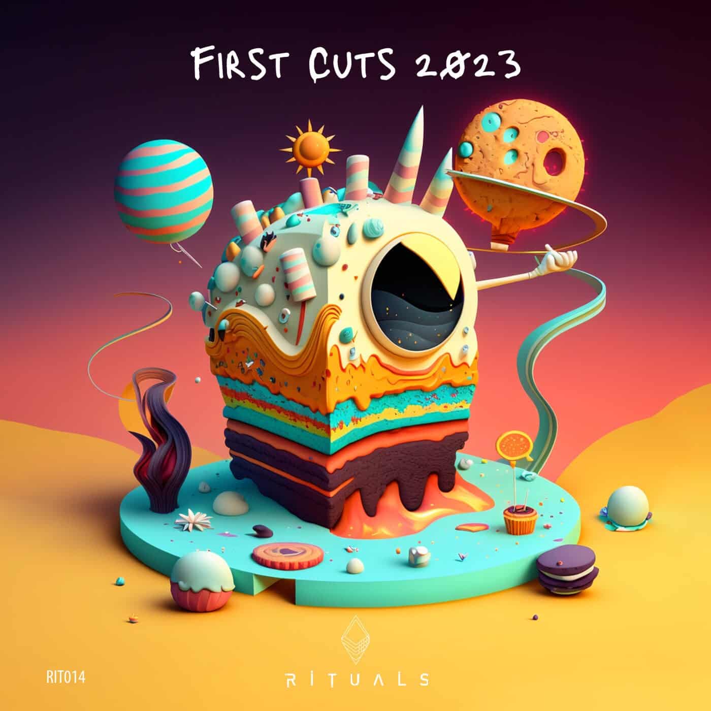 Release Cover: VA - First Cuts 2023 on Electrobuzz