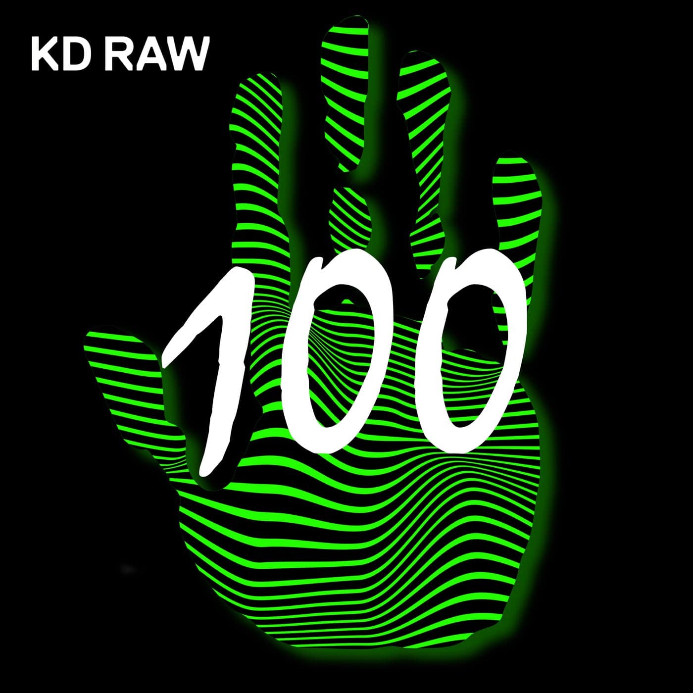 Release Cover: VA - KD RAW 100 on Electrobuzz
