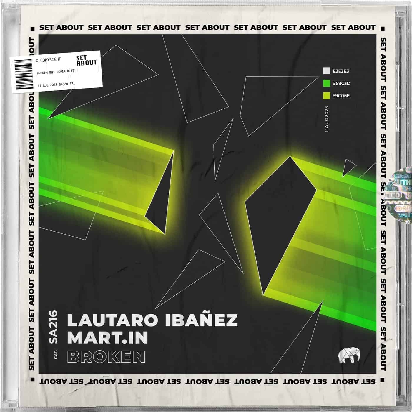 Release Cover: Lautaro Ibañez, Mart.in - Broken on Electrobuzz