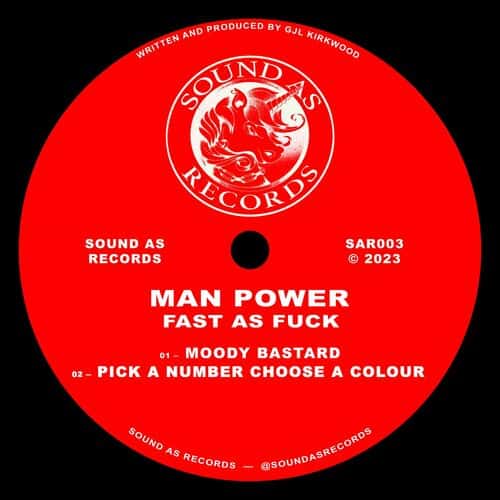 Release Cover: Man Power - Fast As Fuck on Electrobuzz