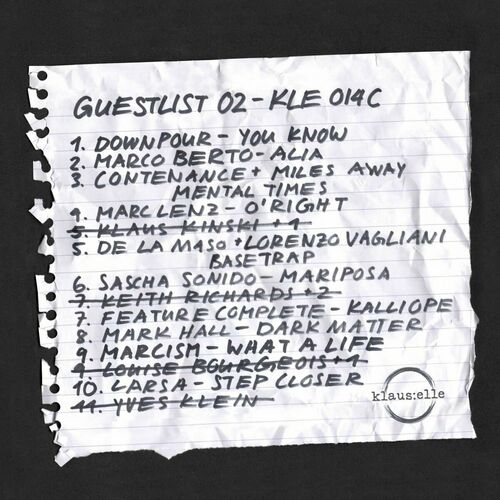 Release Cover: Various Artists - Guestlist 02 on Electrobuzz