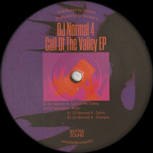 Release Cover: DJ Normal 4 - Call of the Valley EP on Electrobuzz