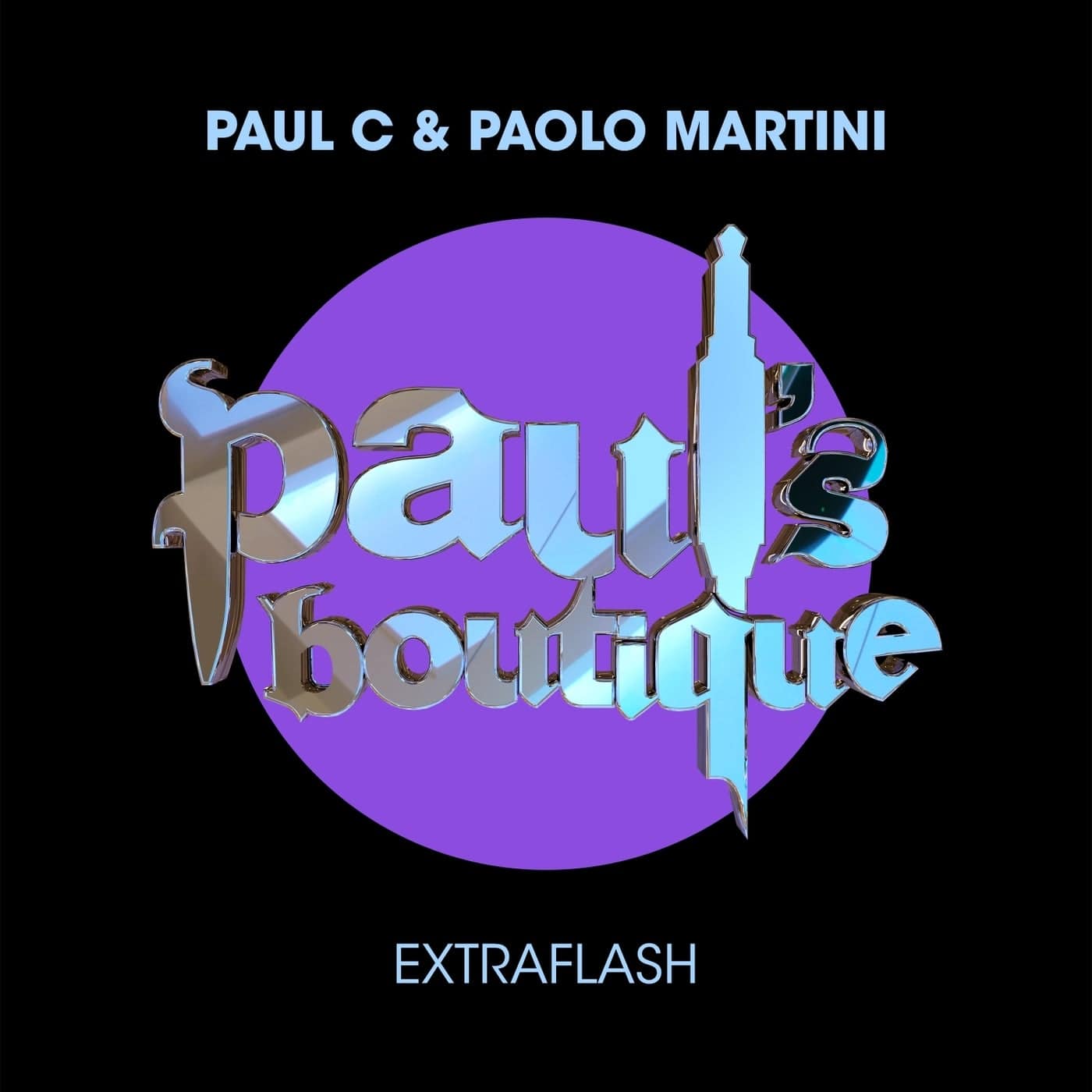 Release Cover: Paul C & Paolo Martini - Extraflash on Electrobuzz