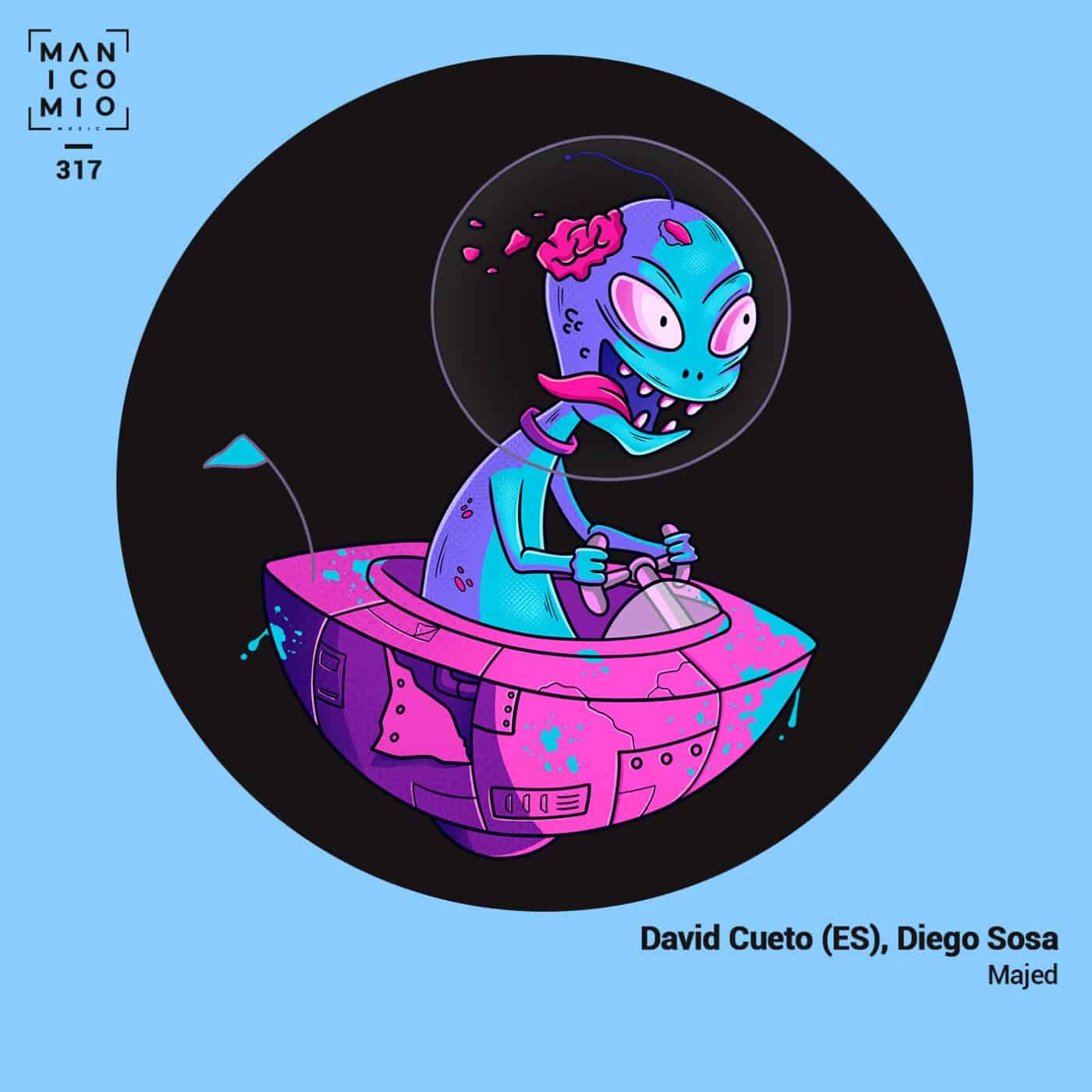 Release Cover: David Cueto (ES), Diego Sosa - Majed on Electrobuzz
