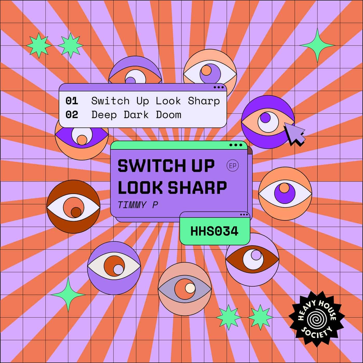 Release Cover: Timmy P - Switch Up Look Sharp EP on Electrobuzz