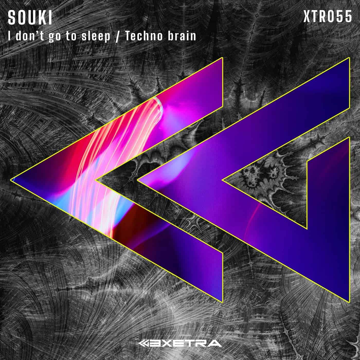 Release Cover: Souki - I Don't Go To Sleep / Techno Brain on Electrobuzz