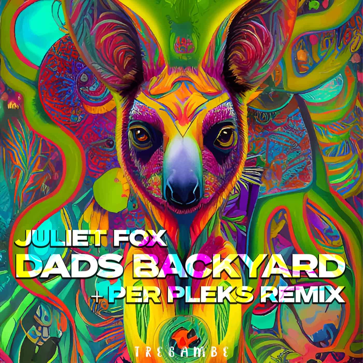 Release Cover: Juliet Fox - Dads Backyard on Electrobuzz
