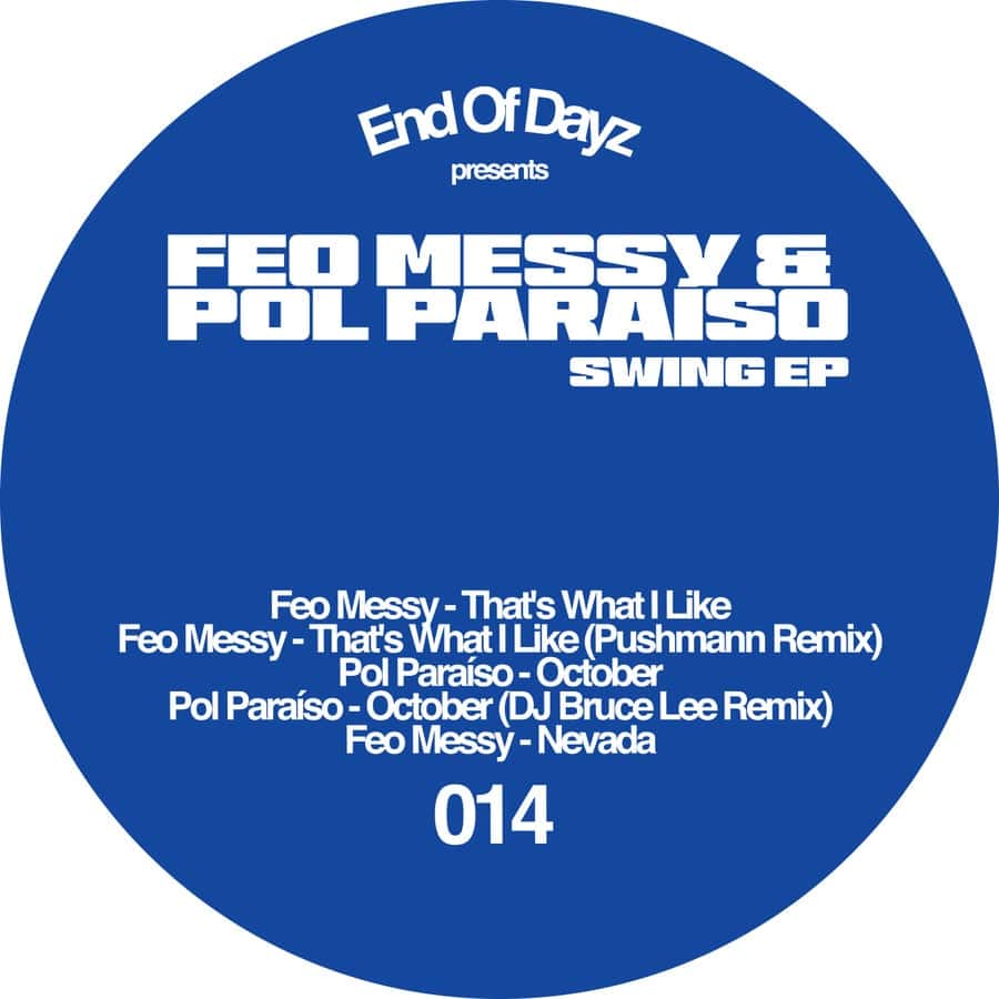Release Cover: Feo Messy & Pol Paraíso - Swing EP on Electrobuzz