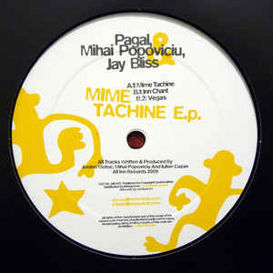 image cover: Pagal, Mihai Popoviciu, Jay Bliss – Mime Tachine EP [AIR001]