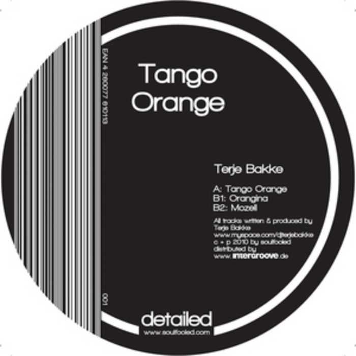 image cover: Terje Bakke - Tango Orange EP [SFLD001]