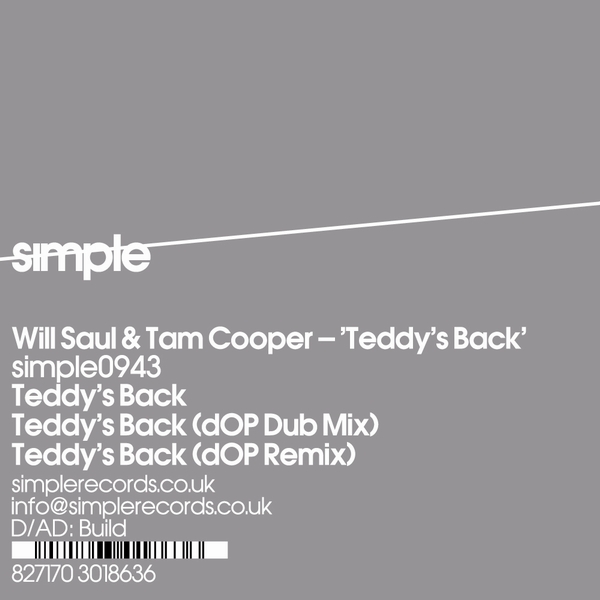 image cover: Will Saul & Tam Cooper – Teddy’s Back