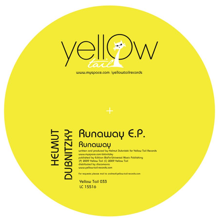 image cover: Helmut Dubnitzky – Runaway EP [YT033]