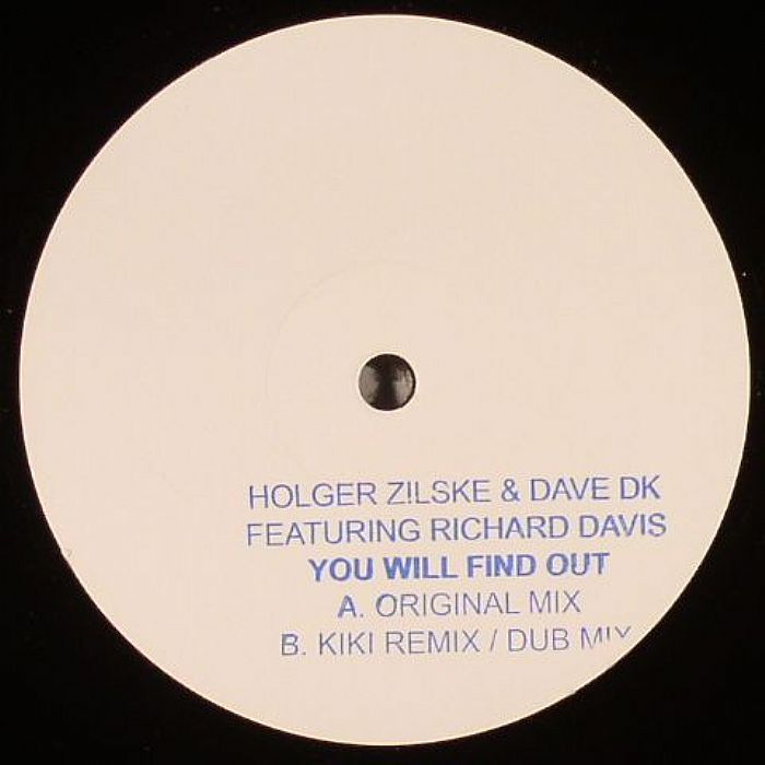 image cover: Holger Zilske & Dave DK feat. Richard Davis – You Will Find Out