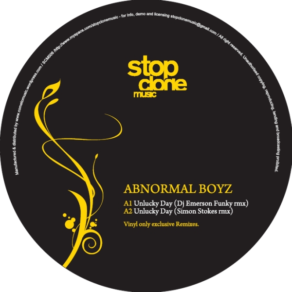 image cover: Abnormal Boyz – Unlucky Day [SCM006]