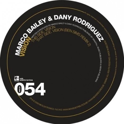 Dany Rodriguez & Marco Bailey – Vision [MBELEK054D]