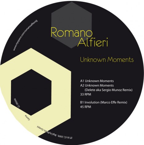Romano Alfieri – Unknown Moments [BCBTEC020]