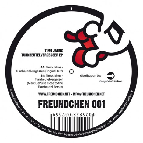 Timo Jahns – Turnbeutelvergesser EP [FREUNDCHEN001]
