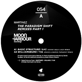 image cover: Martinez - The Paradigm Shift Remixes Pt.1 [MHR054]