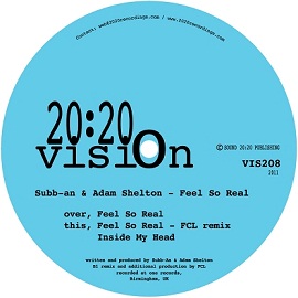 image cover: Subb-an And Adam Shelton - Feels So Real [VIS208B]