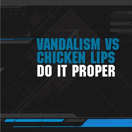 VANDALISM VS CHICKEN LIPS Do It Proper (Do You Really Want It) 