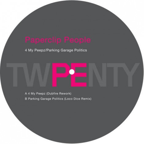 Paperclip People – 4 My Peepz / Parking Garage Politics [PLE653343]