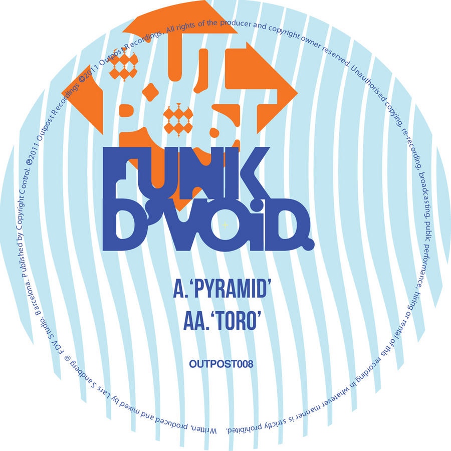 image cover: Funk D’Void – Pyramid / Toro [OUTPOST008]