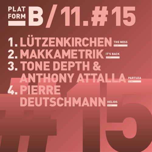 image cover: Lutzenkirchen, Pierre Deutschmann, Tone Depth & Anthony Attalla - #15 [PLAT015]