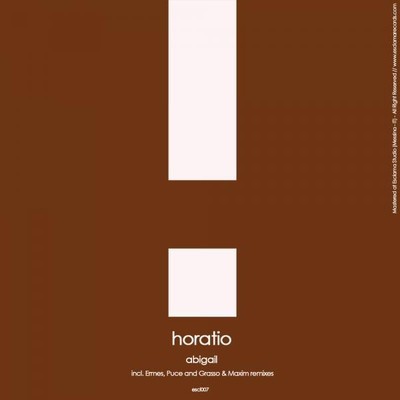 image cover: Horatio - Abigail [ESCL007]