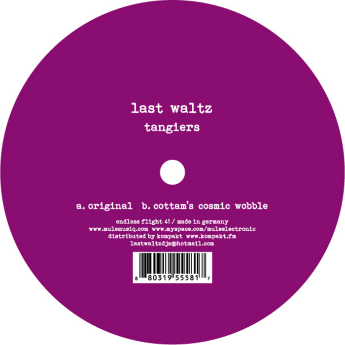 image cover: Last Waltz - Tangiers (EF41)