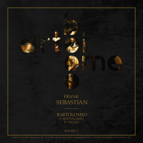 image cover: Frank Sebastian - Bartolomeo EP