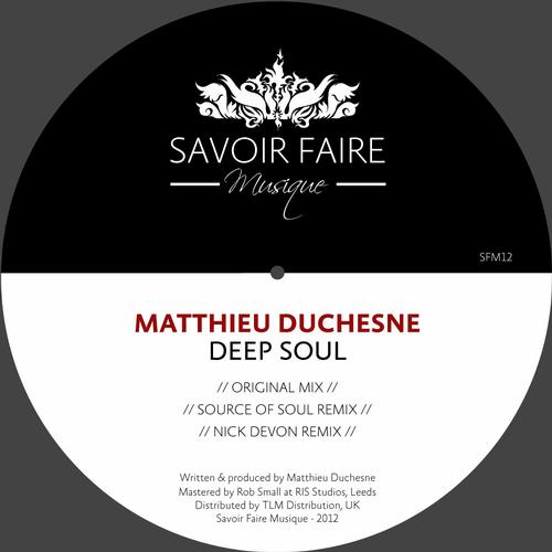 image cover: Matthieu Duchesne - Deep Soul (SFM012)