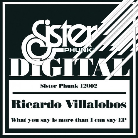 Ricardo Villalobos – What You Say Is More Than I Can Say EP (SP12002)