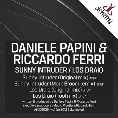 image cover: Daniele Papini, Riccardo Ferri - Sunny Intruder / Los Draio [ALCDG025]