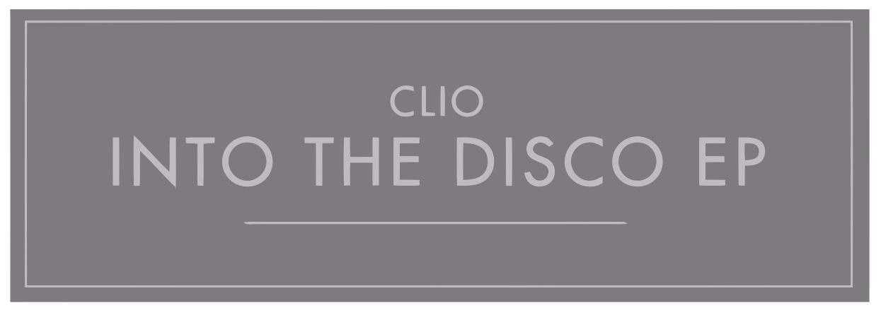 image cover: Clio - Into The Disco [SAVED078]