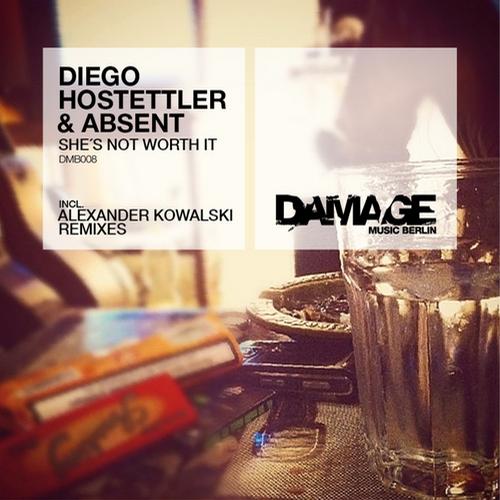image cover: Diego Hostettler and Absent - She's Not Worth It (DMB008)