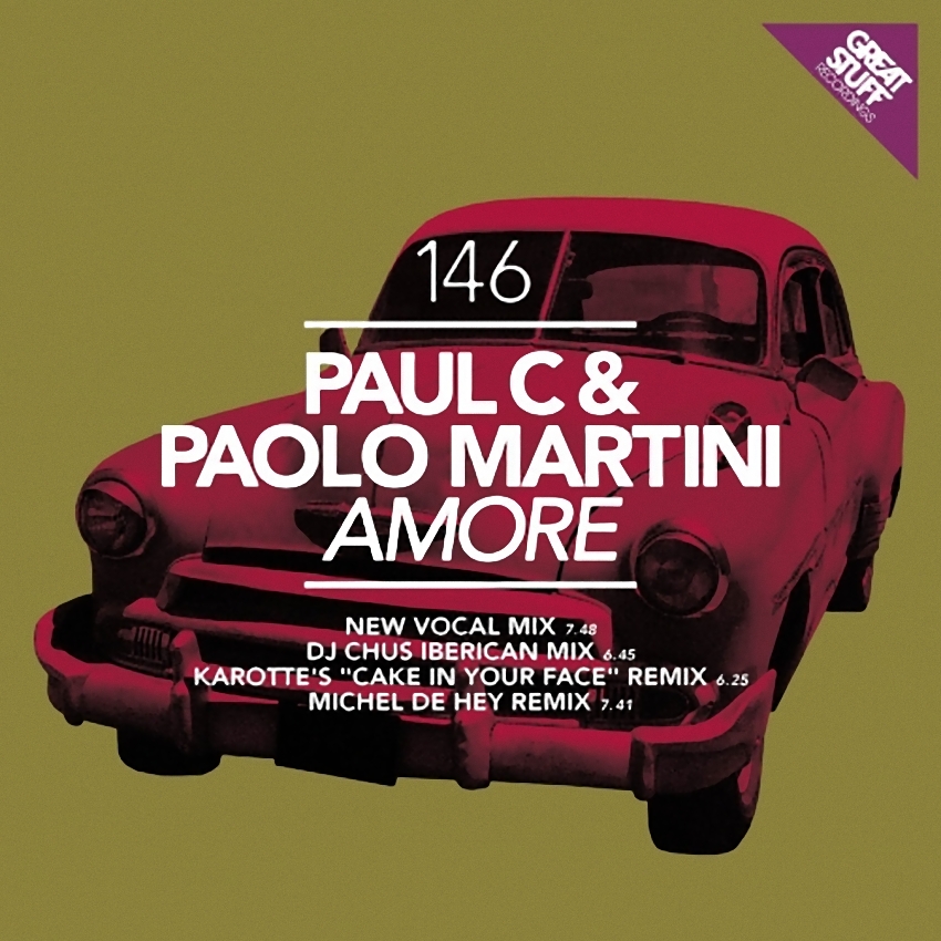 image cover: Paul C, Paolo Martini - Amore (GSR146)