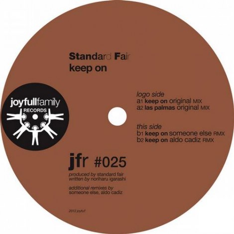 Standard Fair – Keep On (JFR025)