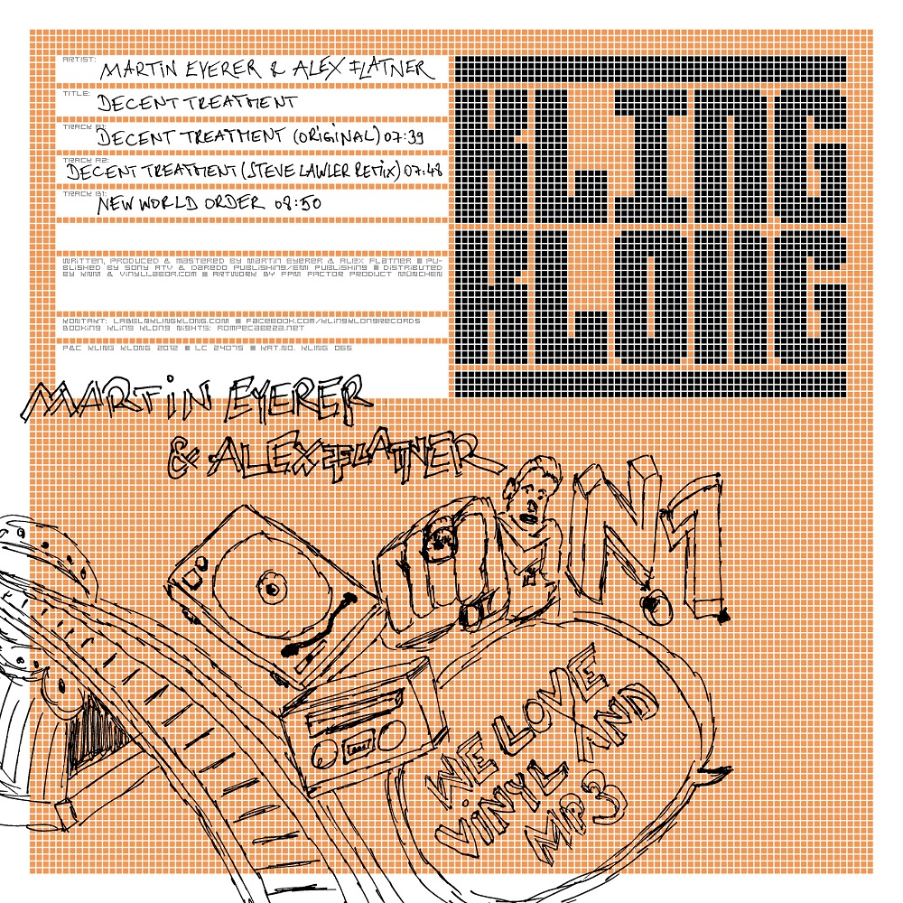 image cover: Alex Flatner & Martin Eyerer - Decent Treatment (KLING065)